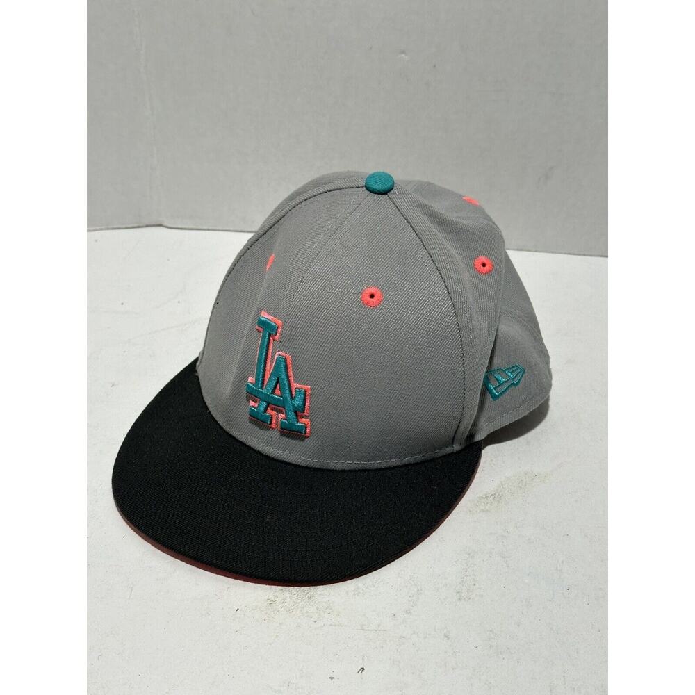 Los Angeles Dodgers 7.5 Hat 1981 Cap 59Fifty World Series Gray New Era RARE READ